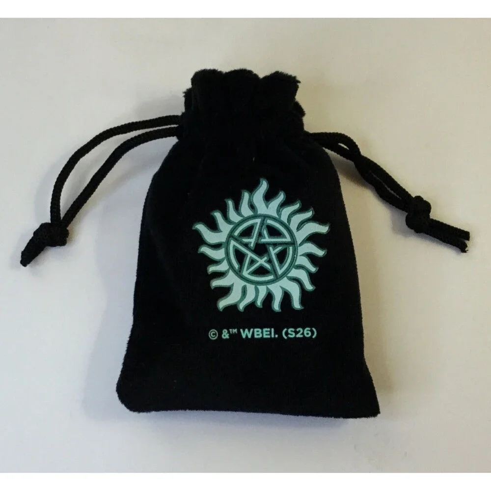 Supernatural D&D Purple Dice Set With Pouch Culturefly Ex Sam & Dean Winchester